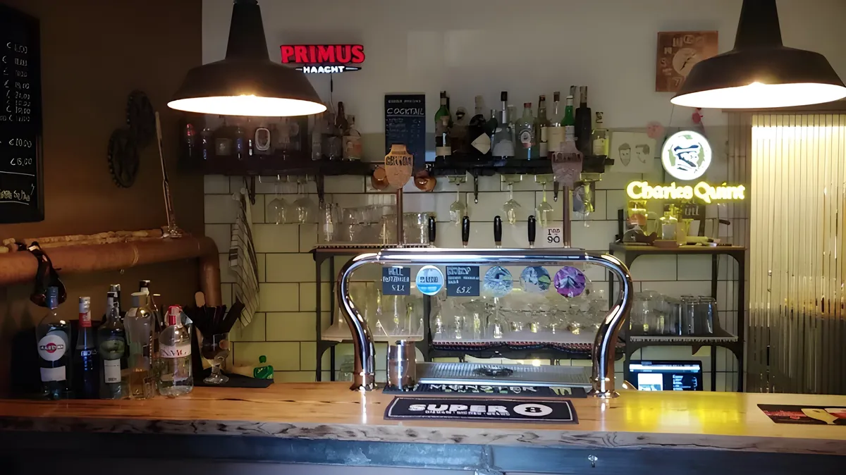 Il bancone della Birreria Marconi 2